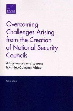 Overcoming Challenges Arising from the Creation of National Security Councils - Chan, Arthur