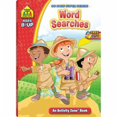 School Zone Word Searches 96-Page Workbook - Zone, School