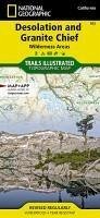 Desolation and Granite Chief Wilderness Areas Map - National Geographic Maps