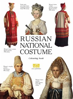Russian National Costume Colouring Book - Moiseyenko, Elena