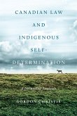 Canadian Law and Indigenous Self‐determination