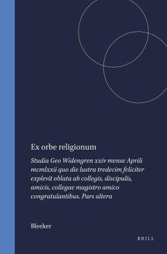 Ex Orbe Religionum - Bleeker