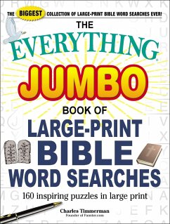 The Everything Jumbo Book of Large-Print Bible Word Searches - Timmerman, Charles