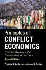 Principles of Conflict Economics - Anderton, Charles H; Carter, John R