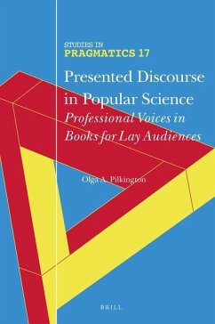 Presented Discourse in Popular Science - Pilkington, Olga