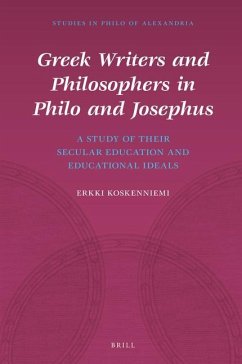 Greek Writers and Philosophers in Philo and Josephus - Koskenniemi, Erkki