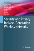 Security and Privacy for Next-Generation Wireless Networks (eBook, PDF)