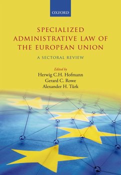 Specialized Administrative Law of the European Union (eBook, ePUB)