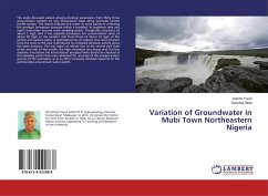 Variation of Groundwater in Mubi Town Northeastern Nigeria