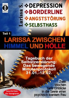 DEPRESSION - BORDERLINE - ANGSTSTÖRUNG - SELBSTHASS Teil 1: Larissa zwischen Himmel und Hölle-Tagebuch der Selbstzerstörung - S., Larissa