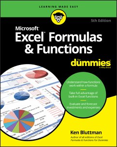 Excel Formulas & Functions For Dummies (eBook, PDF) - Bluttman, Ken