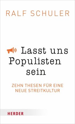 Cover Lasst uns Populisten sein (eBook, ePUB)