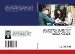 Consumer Buying Behaviour On Instant Food Products: a Research Approach
