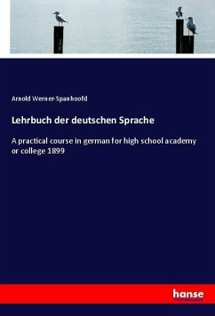 Lehrbuch der deutschen Sprache - Werner-Spanhoofd, Arnold