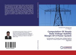 Computation Of Steady State Voltage Stability Margin Of A Power System