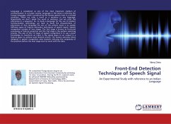 Front-End Detection Technique of Speech Signal