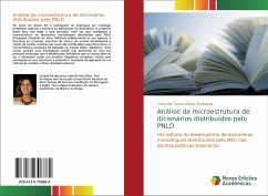 Análise da microestrutura de dicionários distribuídos pelo PNLD