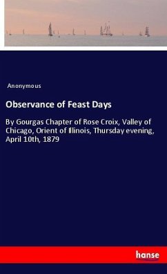 Observance of Feast Days - Anonym