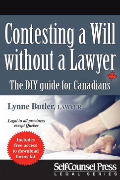 Cover Contesting a Will without a Lawyer (eBook, ePUB)