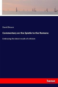 Cover Commentary on the Epistle to the Romans: