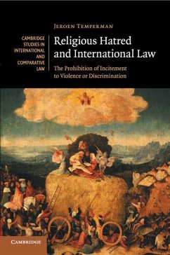 Cover Religious Hatred and International Law