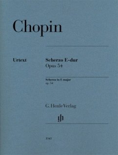 Cover Scherzo E-dur op. 54, Klavier zu zwei Händen