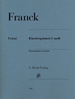 Klavierquintett f-moll, 2 Violinen, Viola, Violoncello, Klavier, Partitur und Stimme(n) - César Franck - Klavierquintett f-moll