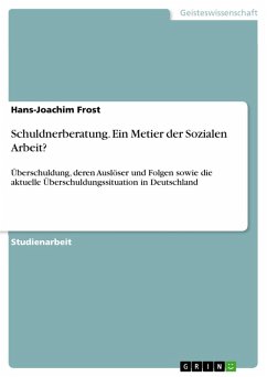 Schuldnerberatung. Ein Metier der Sozialen Arbeit? (eBook, PDF)