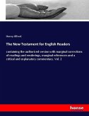 The New Testament for English Readers