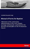 Manual of Forms for Baptism
