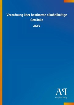 Verordnung über bestimmte alkoholhaltige Getränke