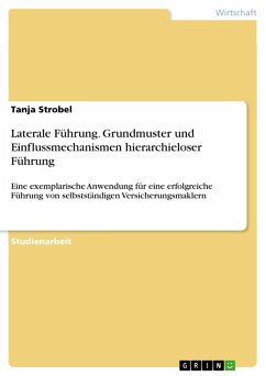 Laterale Führung. Grundmuster und Einflussmechanismen hierarchieloser Führung (eBook, PDF) - Strobel, Tanja