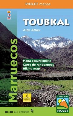 Toubkal : alto atlas : Marruecos, E1:40000 - Editorial Piolet Toubkal : alto atlas : Marruecos, E1:40000 - Editorial Piolet