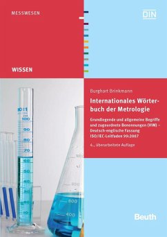 Internationales Wörterbuch der Metrologie (eBook, PDF) - Brinkmann, Burghart