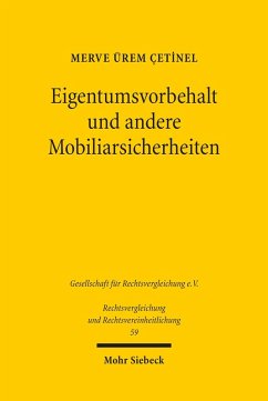 Eigentumsvorbehalt und andere Mobiliarsicherheiten (eBook, PDF) - Çetinel, Merve Ürem