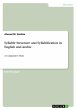 Syllable Structure and Syllabification... - Bild 1