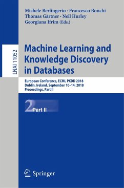 Machine Learning and Knowledge Discovery in Databases