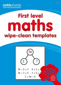 First Level Wipe-Clean Maths Templates for CfE Primary Maths - Leckie