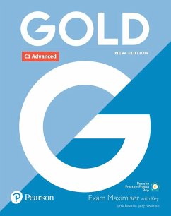 Gold C1 Advanced New Edition Exam Maximiser with Key - Edwards, Lynda;Newbrook, Jacky