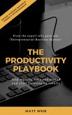 The Productivity Playbook (eBook, ePUB)