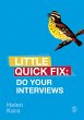 Do Your Interviews (eBook, PDF) - Bild 1