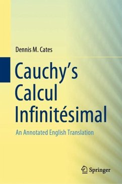 Cauchy's Calcul Infinitésimal - Cates, Dennis M.