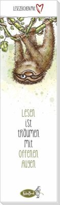 Lesen ist Träumen mit offenen Augen (Lesezeichenblock) - Kauer, Jacqueline;Kauer, Daniel