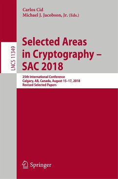 Selected Areas in Cryptography ¿ SAC 2018
