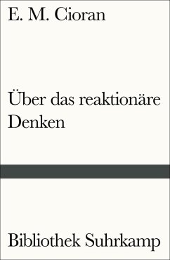 Cover Über das reaktionäre Denken