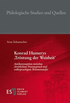 Konrad Humerys 'Tröstung der Weisheit' - Schumacher, Arne