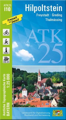 Cover Amtliche Topographische Karte Bayern Hilpoltstein