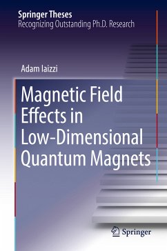 Magnetic Field Effects in Low-Dimensional Quantum Magnets (eBook, PDF) - Iaizzi, Adam