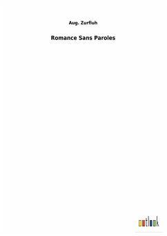 Romance Sans Paroles - Zurfluh, Aug.