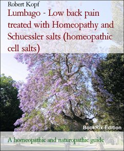 Cover Lumbago - Low back pain treated with Homeopathy and Schuessler salts (homeopathic cell salts) (eBook, ePUB)